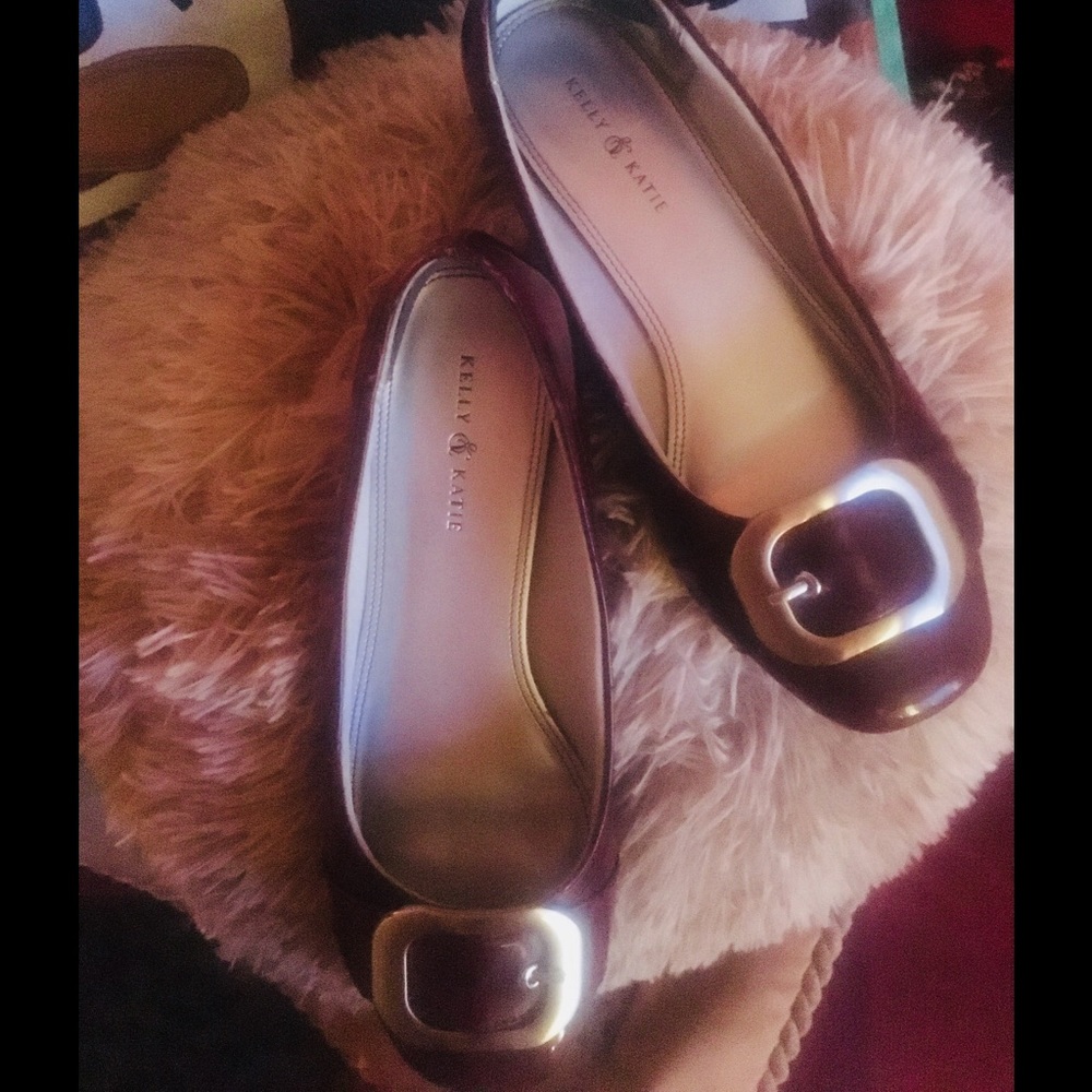 🌹Kelly & Katie Patent Leather Flat Shoes🌺 - Picture 1 of 8